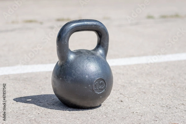 Fototapeta kettlebell