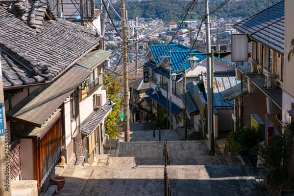 Obraz 風情ある日本の町並み