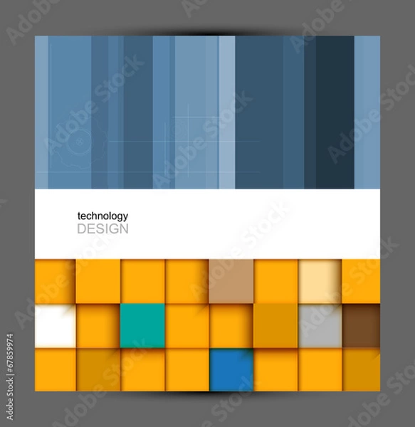 Fototapeta Concept for New Technology Corporate Business & development