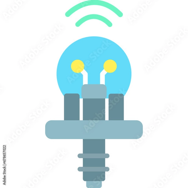 Fototapeta Radiation Sensor Icon
