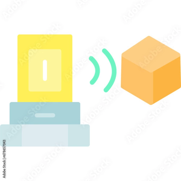 Fototapeta Proximity Sensor Icon