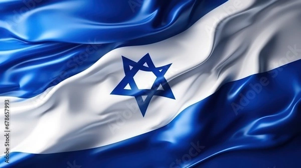Fototapeta Israel flag