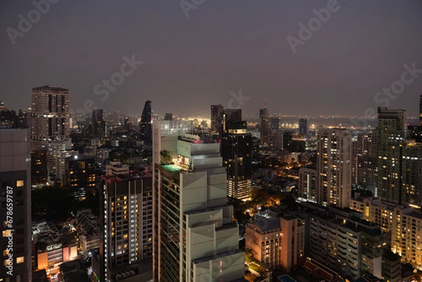 Obraz Bangkok Skyline View