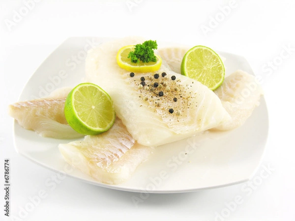 Obraz Filets de cabillaud / morue