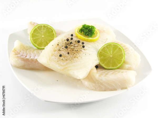 Obraz Filets de cabillaud / morue
