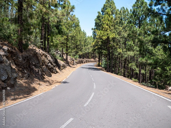 Obraz Bergstraße auf Teneriffa