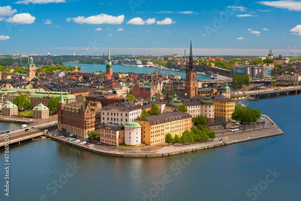 Obraz Gamla Stan w Sztokholmie