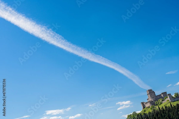 Obraz Assisi Rocca Maggiore