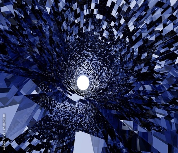 Obraz 未来のトンネルのイメージ
