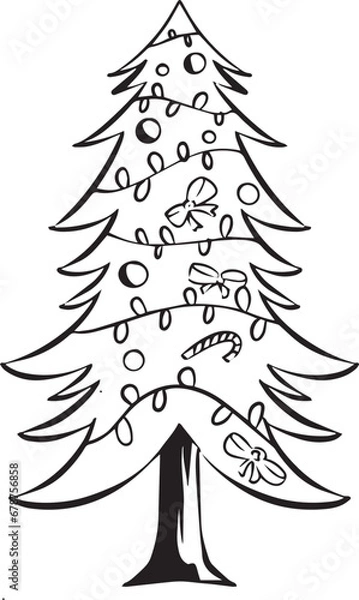 Obraz christmas tree