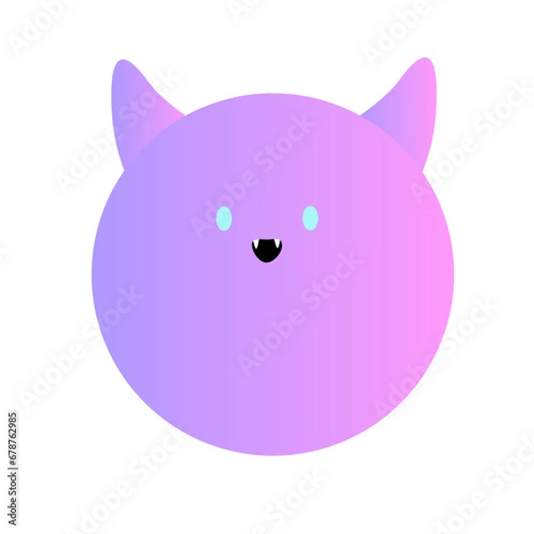 Obraz demon emoticon