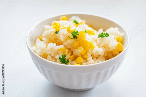 Fototapeta トウモロコシの炊込みご飯