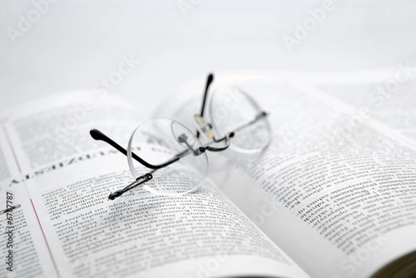 Obraz the pause in the reading