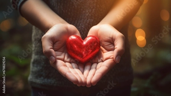 Obraz Care for your heart