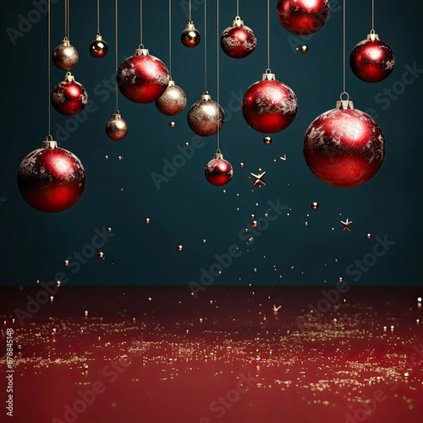 Obraz Christmas Background Social Media Background