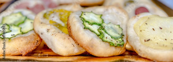 Obraz Pizzette vari gusti
