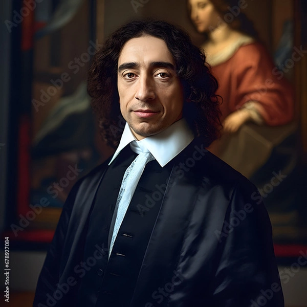Obraz 21st Century Spinoza - Imaginary Portrait