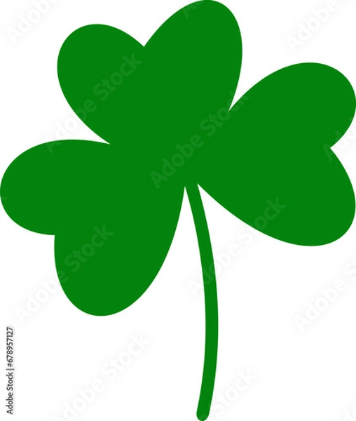 Obraz Clover leaf illustration