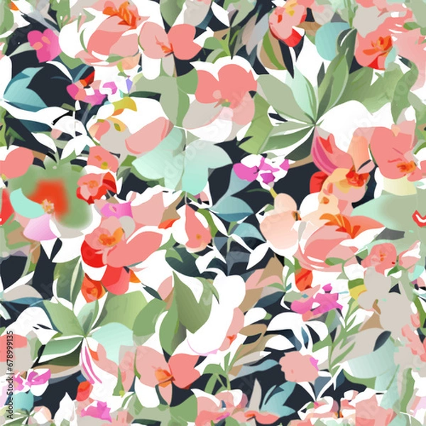 Obraz seamless floral pattern