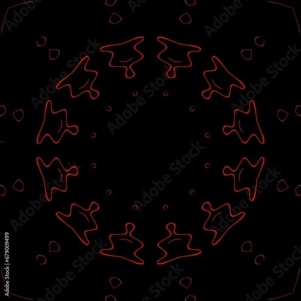 Obraz background with hearts