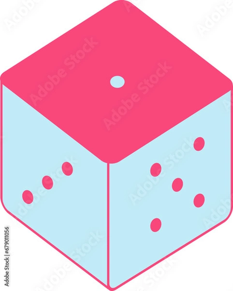 Obraz 1-face up dice