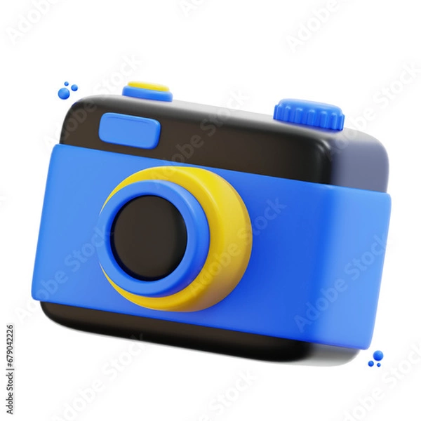 Obraz 3d rendering camera illustration