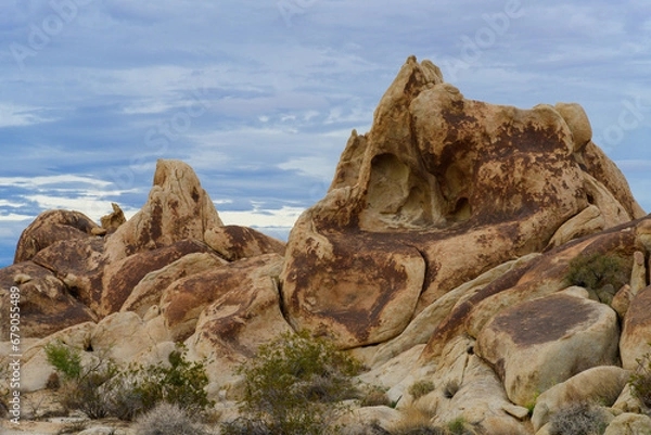 Obraz Desert Boulder Formations in Joshua Tree