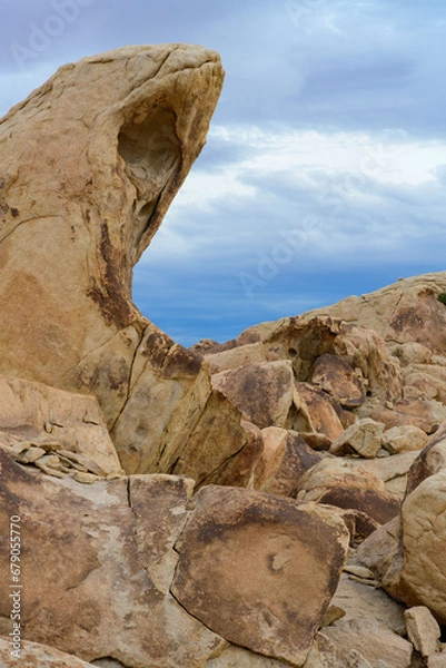 Obraz Desert Boulder Formations in Joshua Tree