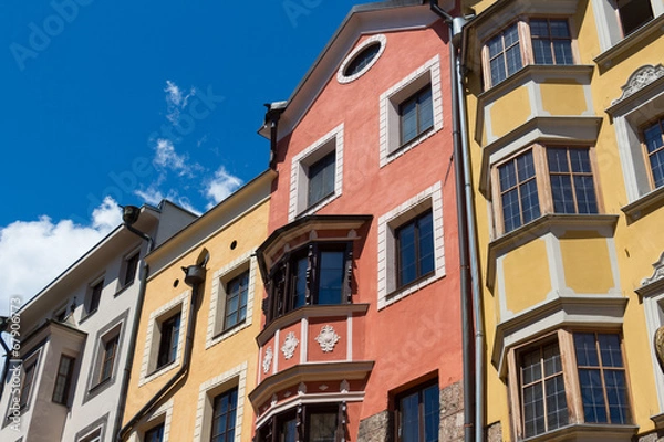 Fototapeta Façade coloré