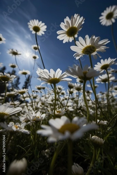 Obraz The Daisy field is very beautiful