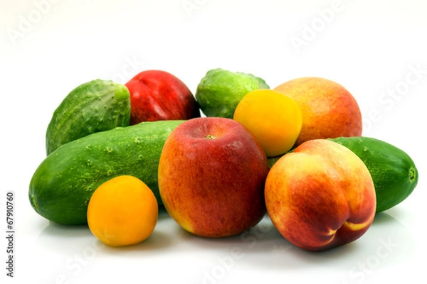 Obraz vegetables isolated