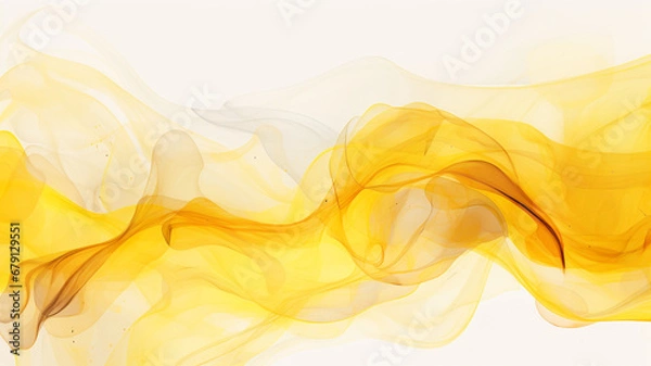 Obraz ラスター画像の黄色い抽象的なグラフィックデザイン用背景