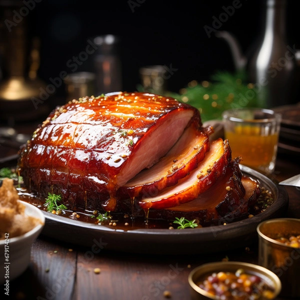 Obraz christmas dishes