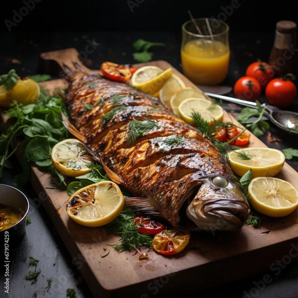 Obraz christmas dishes