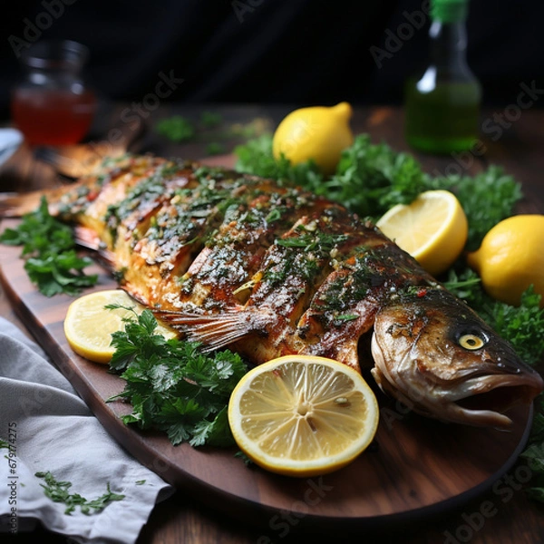 Obraz christmas dishes