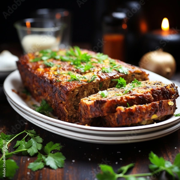 Fototapeta christmas dishes