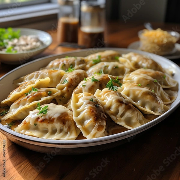 Obraz christmas dishes