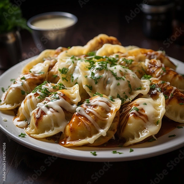 Obraz christmas dishes