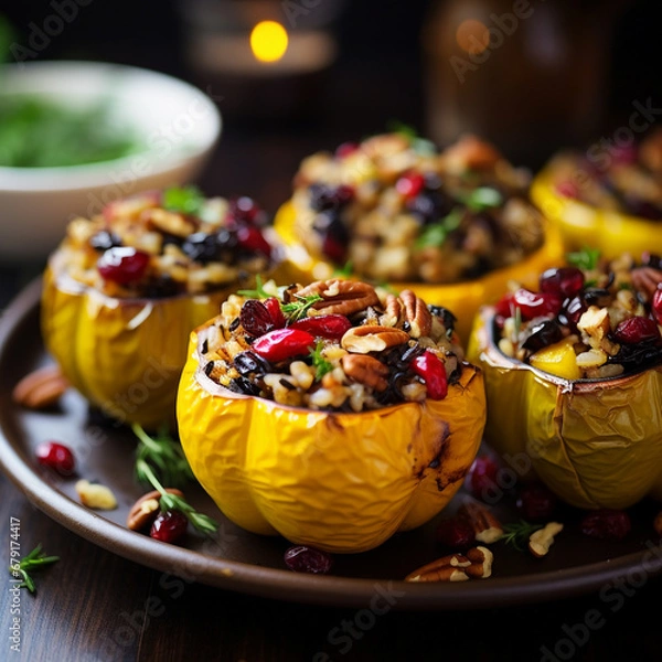 Obraz christmas dishes