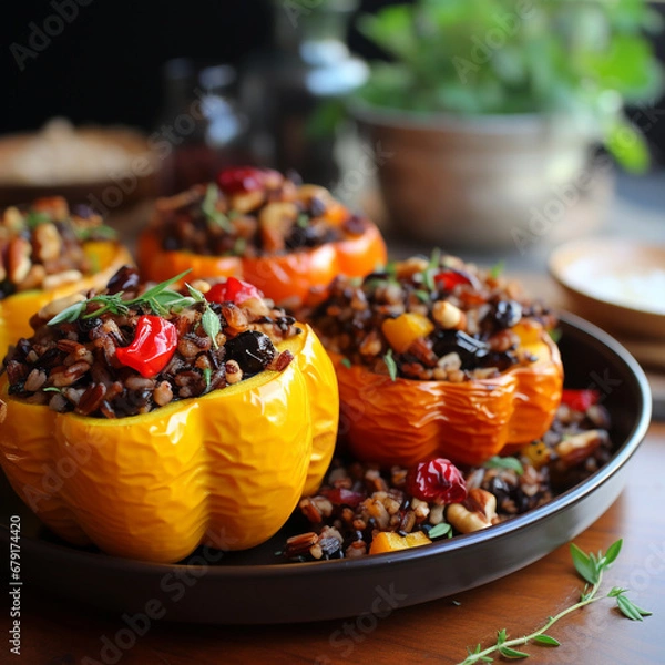 Obraz christmas dishes