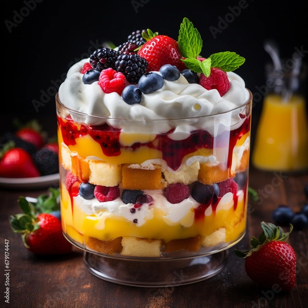 Obraz christmas dishes