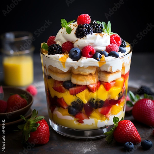 Obraz christmas dishes