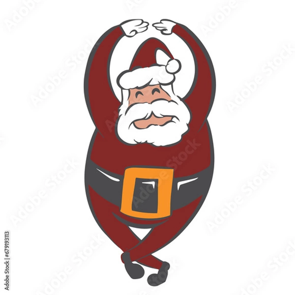 Fototapeta Santa clause with gifts 4