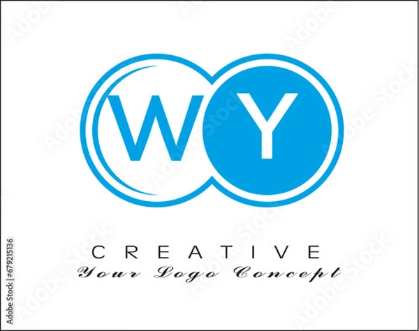 Obraz Creative Letter Logo Concapt