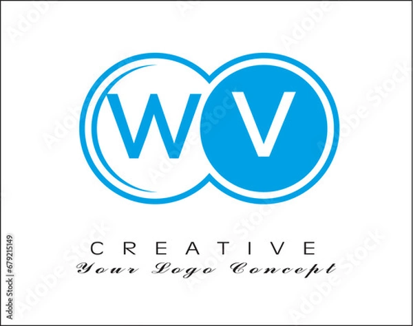 Obraz Creative Letter Logo Concapt