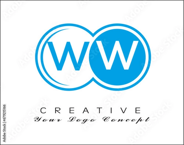 Obraz Creative Letter Logo Concapt