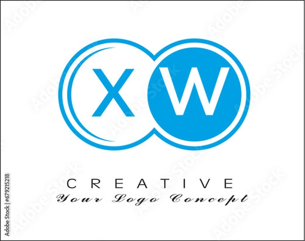 Obraz Creative Letter Logo Concapt