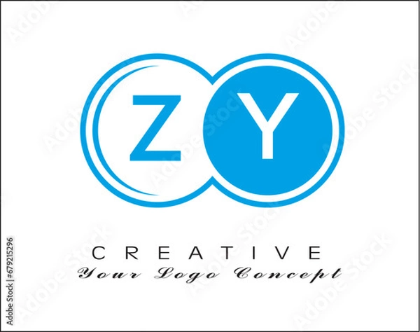 Obraz Creative Letter Logo Concapt