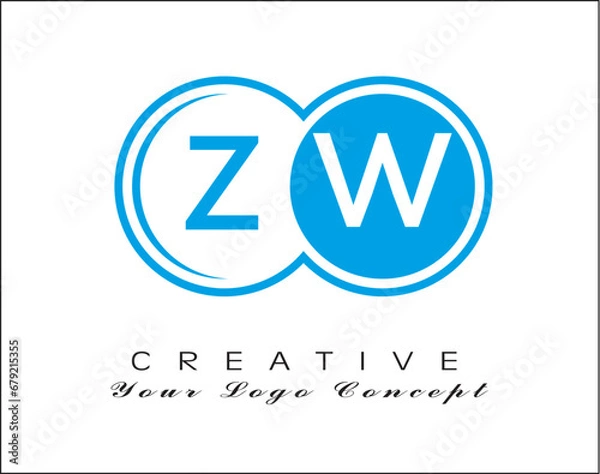 Obraz Creative Letter Logo Concapt