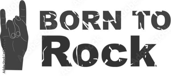 Obraz Born To Rock